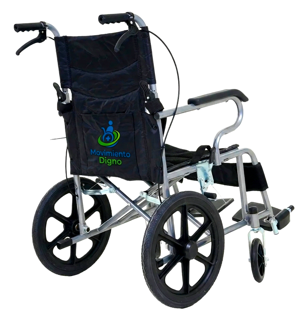Silla De Ruedas Traslado Ligera y Portátil