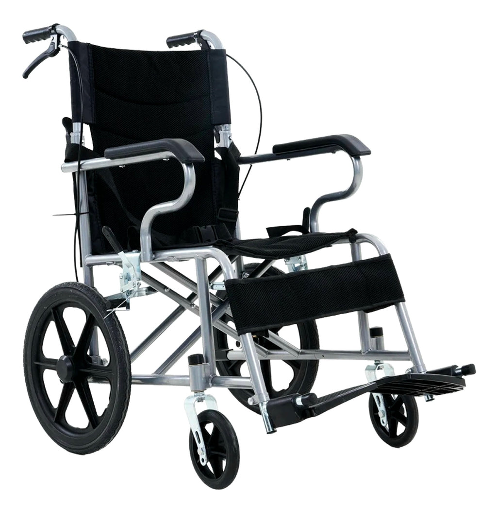 Silla De Ruedas Traslado Ligera y Portátil
