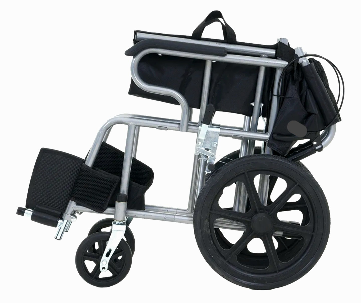 Silla De Ruedas Traslado Ligera y Portátil